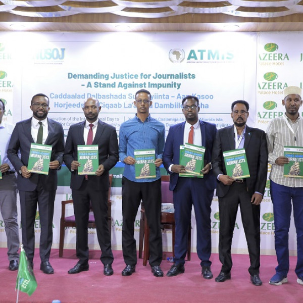 Somalia&rsquo;s Chief Justice Stands Tall with Journalists, Breaking the Chains of Impunity on International Day to End Crimes